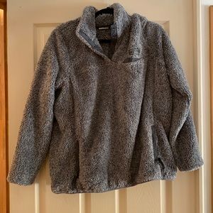 Llbean quarter button pullover
